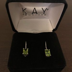 Kay Jewelers Peridot earring set